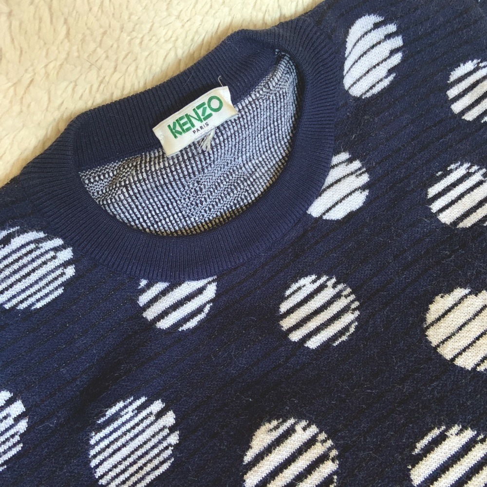 Kenzo Dot Stripe Sweater